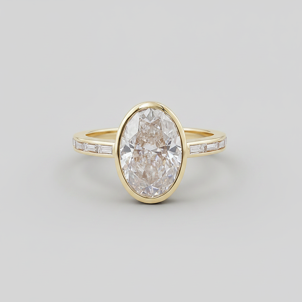 Petra Moissanite Ring