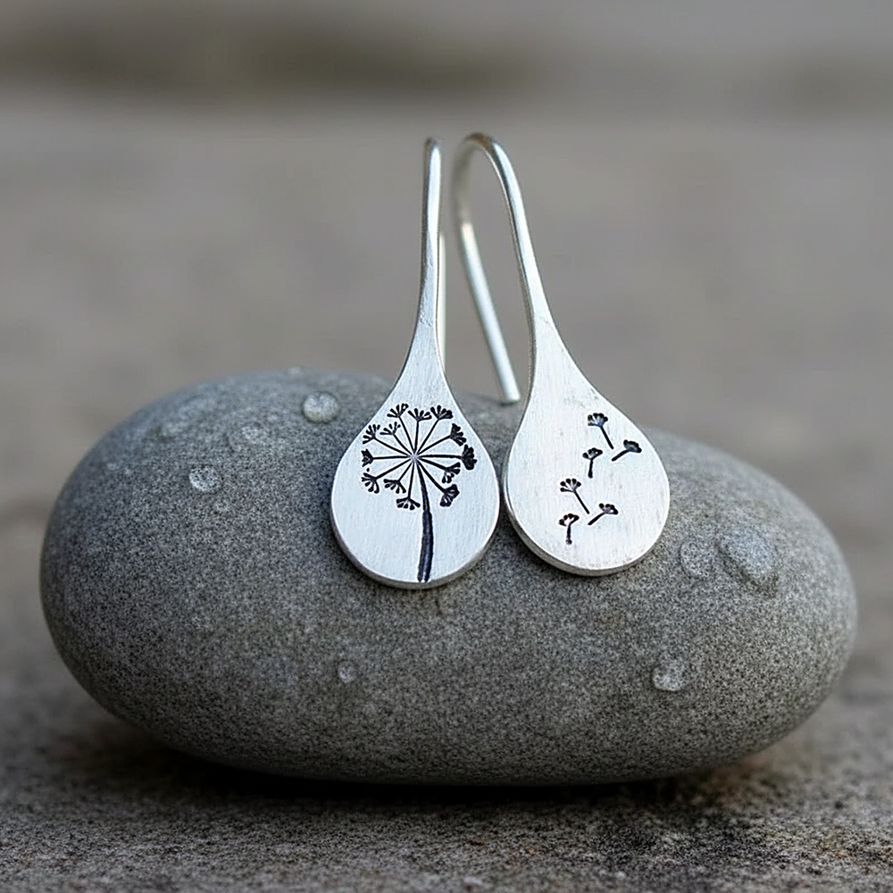 Mireille Silver Earrings