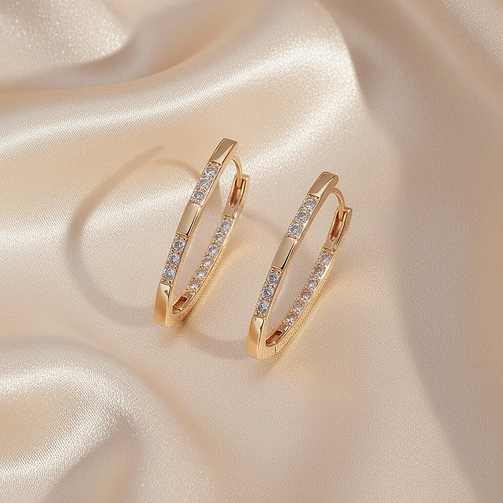 Tamsin Zirconia Earrings