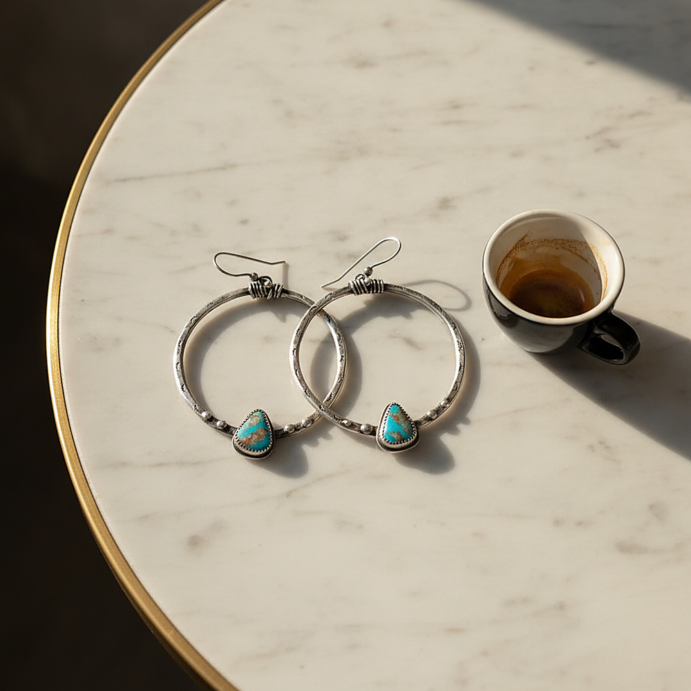 Petra Turquoise Earrings