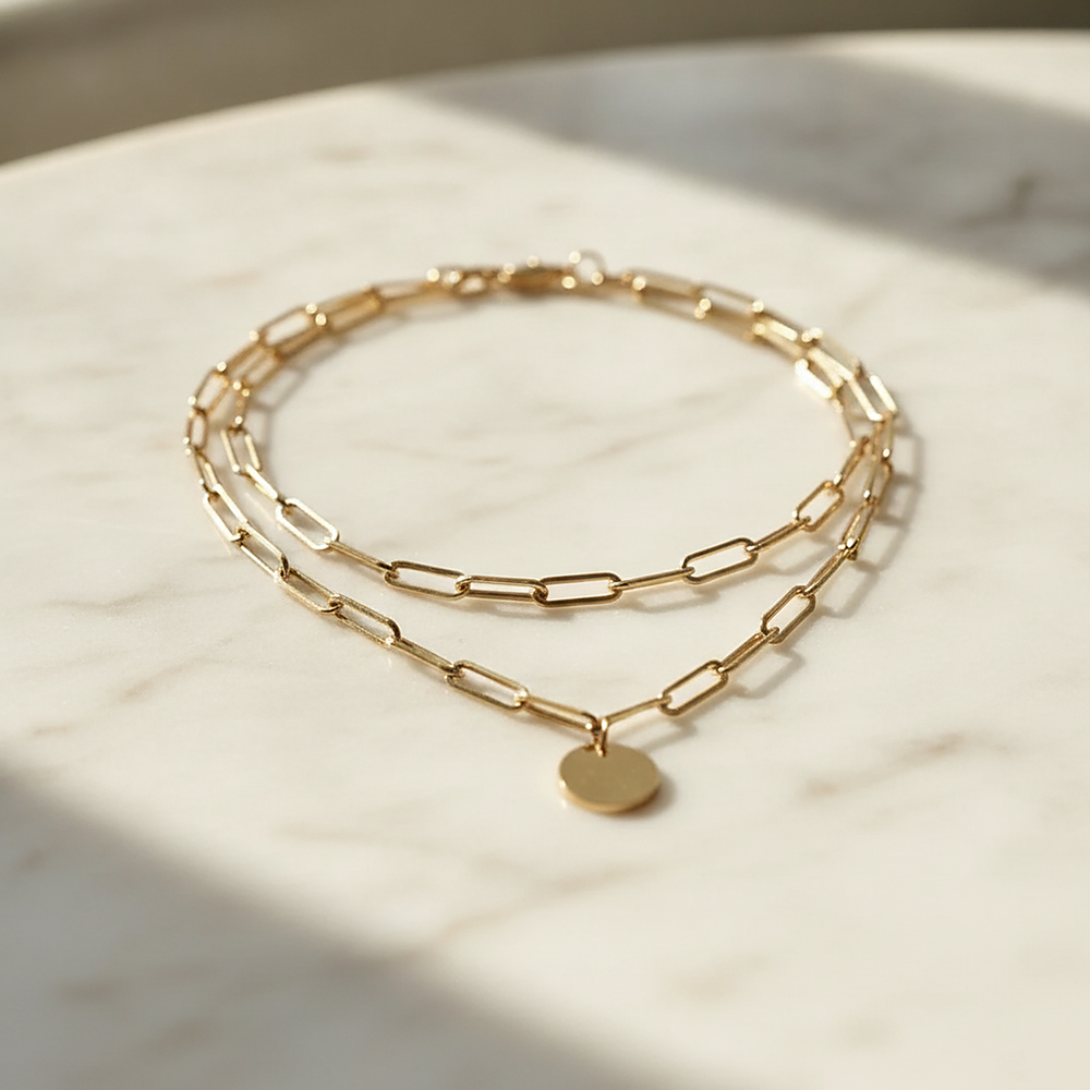 Pia Gold Necklace