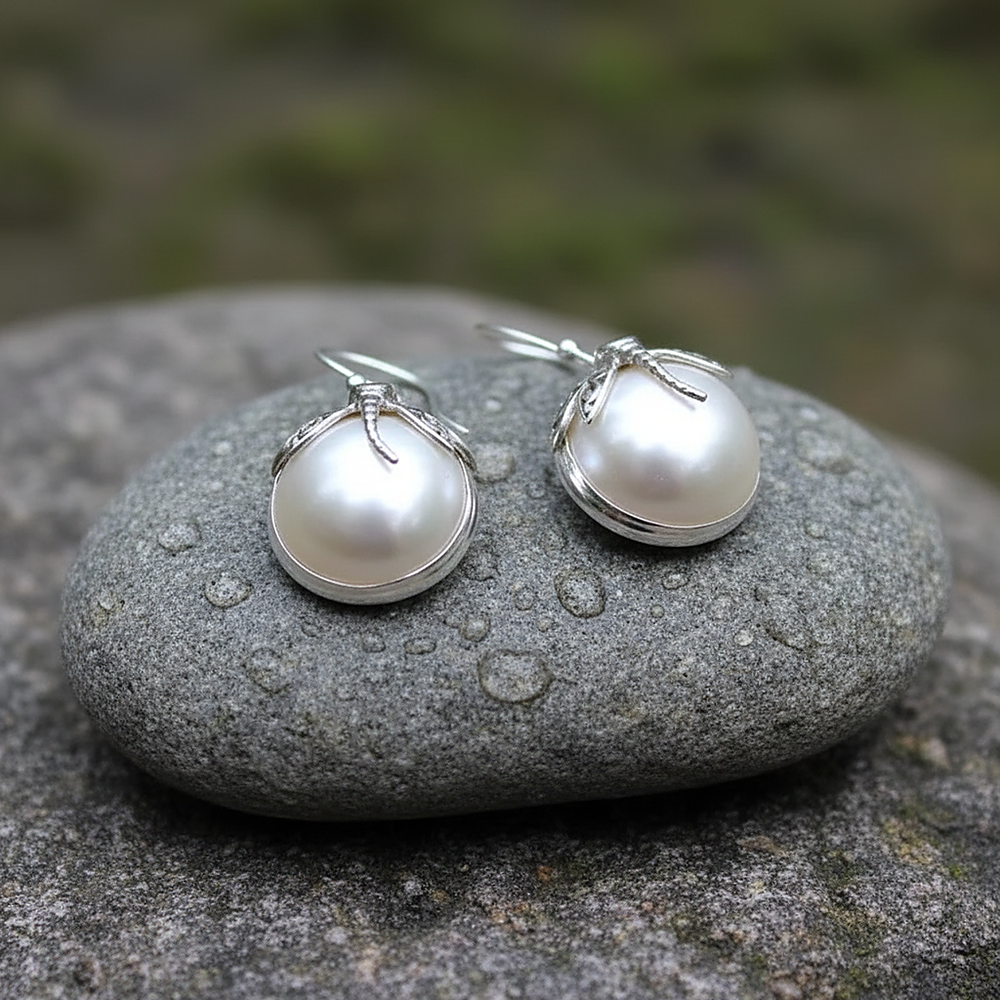 Vionnet Pearl Earrings