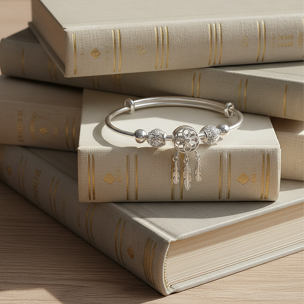 Delphine Silver Bracelet