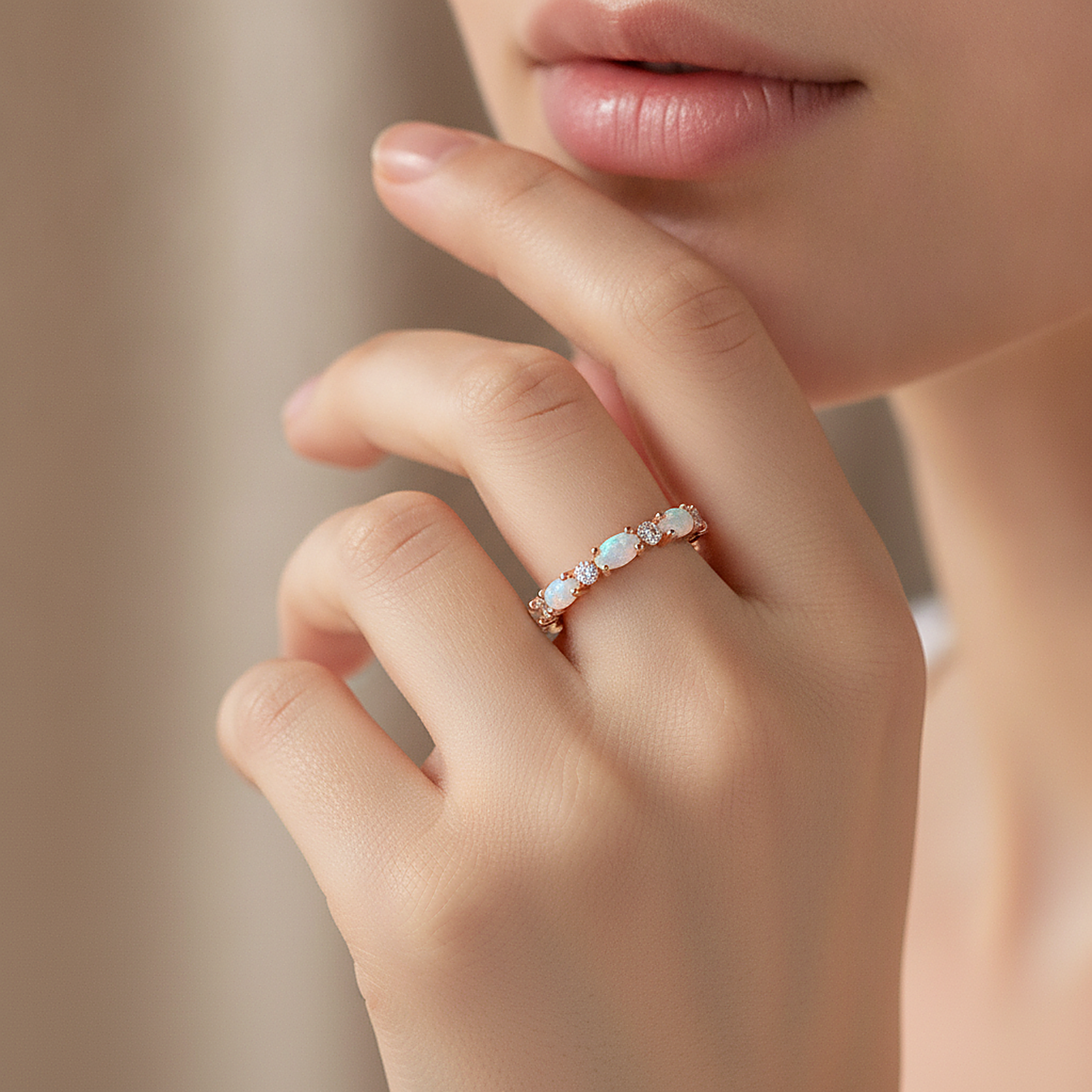 Fiora Opal Ring