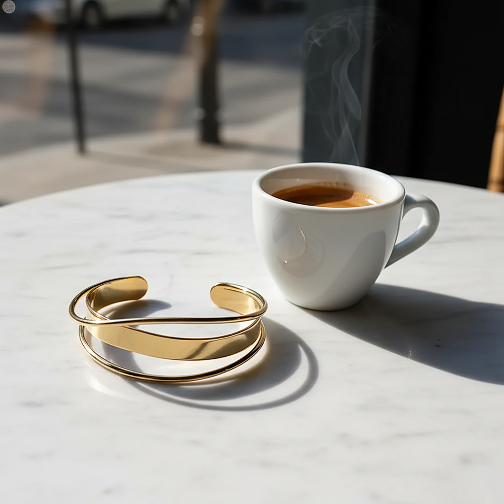 Marguerite Gold Bracelet