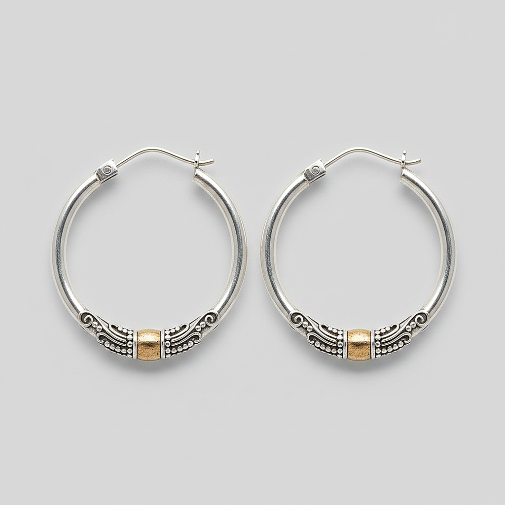 Sylvie Silver Earrings
