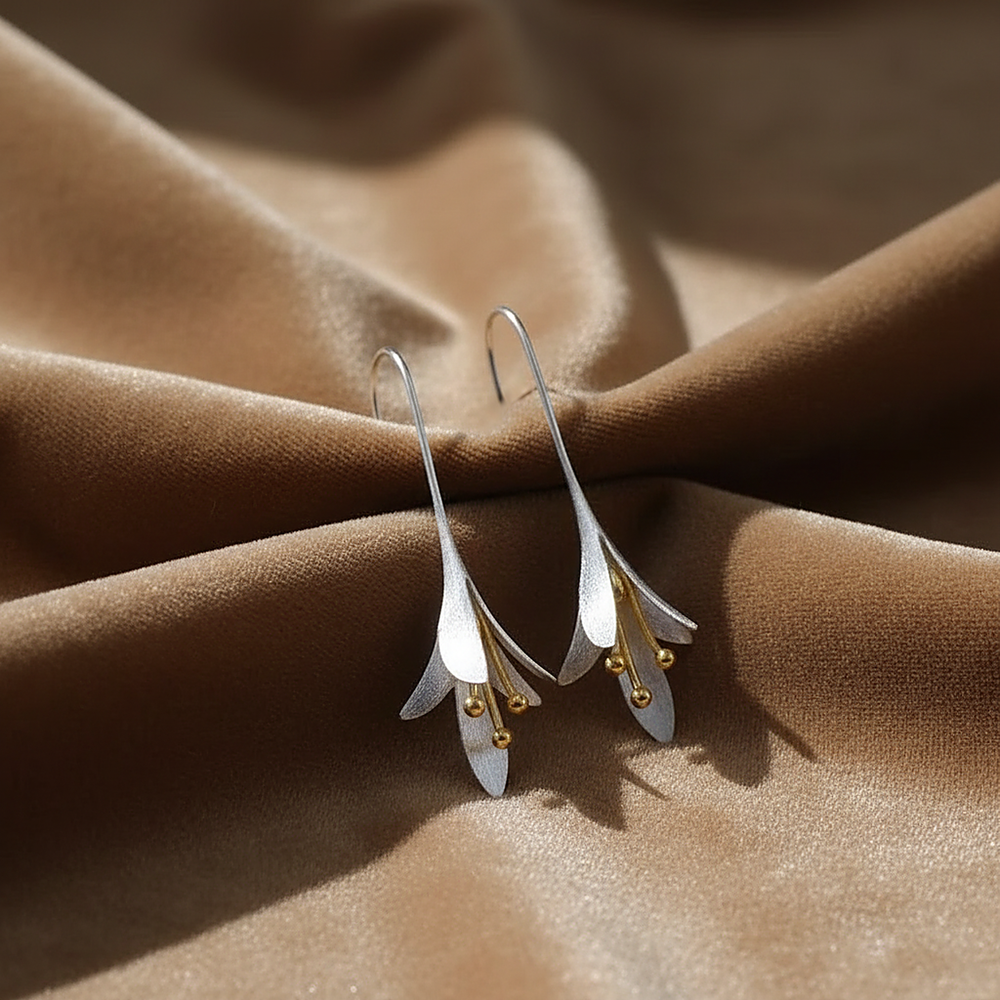 Cassia Silver Earrings