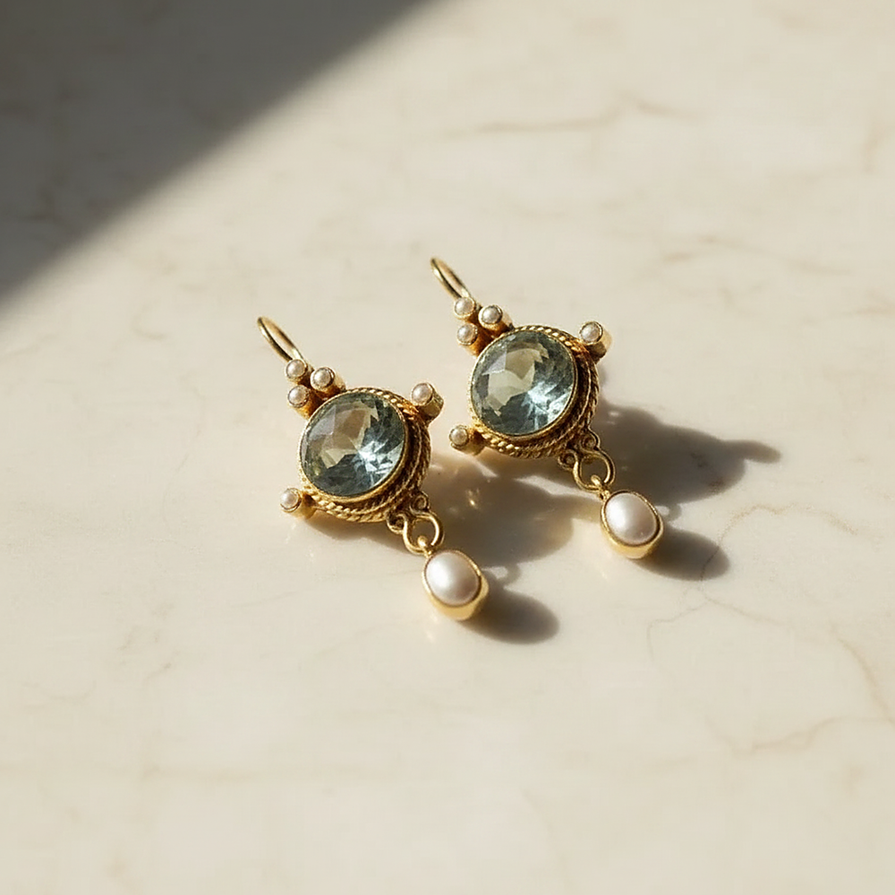 Leocadia Pearl Earrings