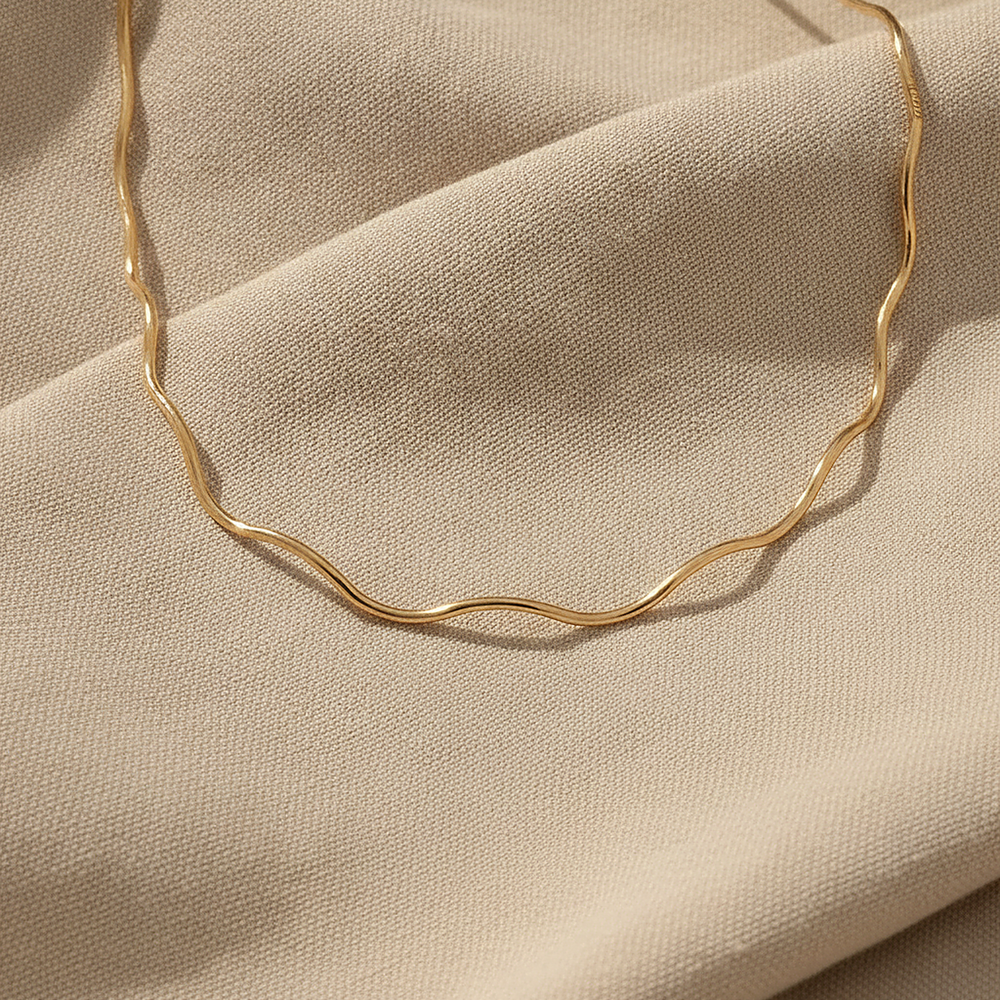 Vionnet Gold Necklace