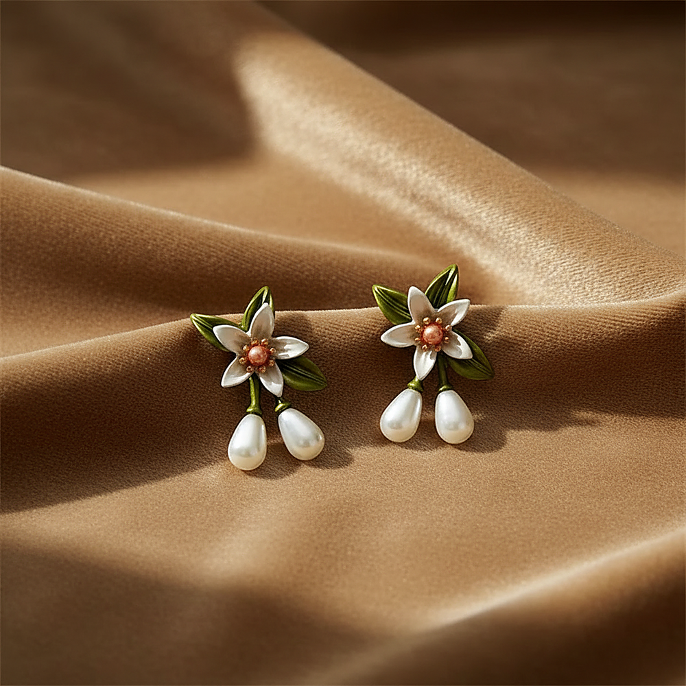 Liviana Pearl Earrings