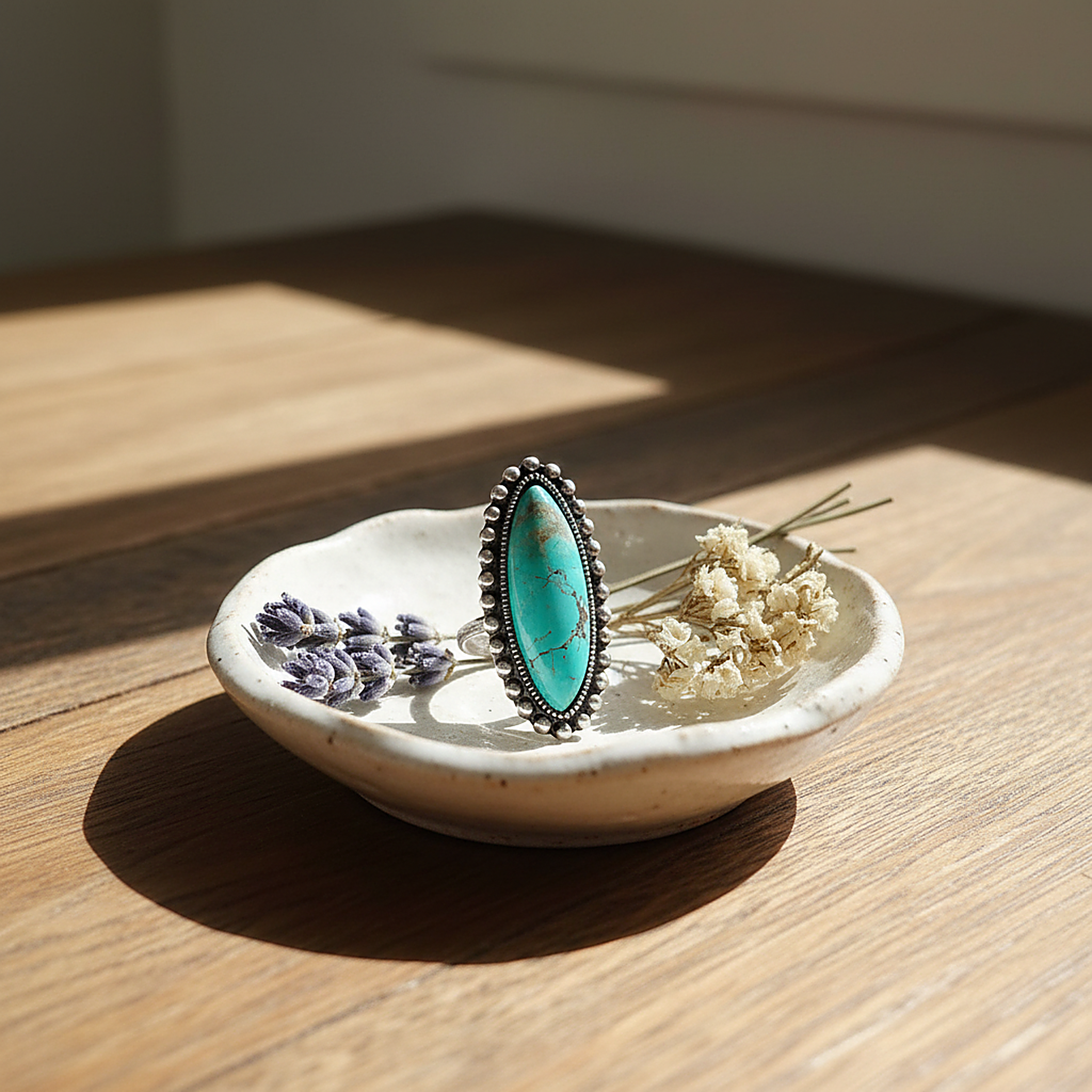 Solveig Turquoise Ring