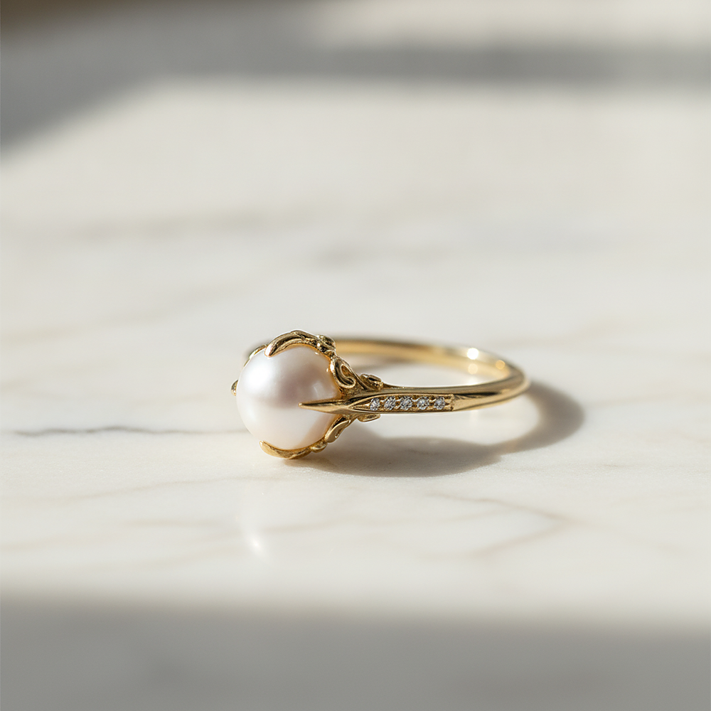 Giada Pearl Ring