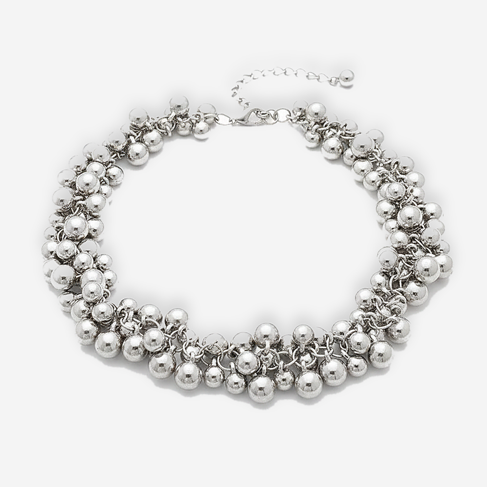 Doria Silver Necklace