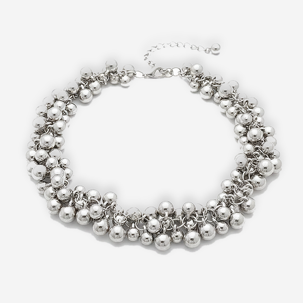 Doria Silver Necklace