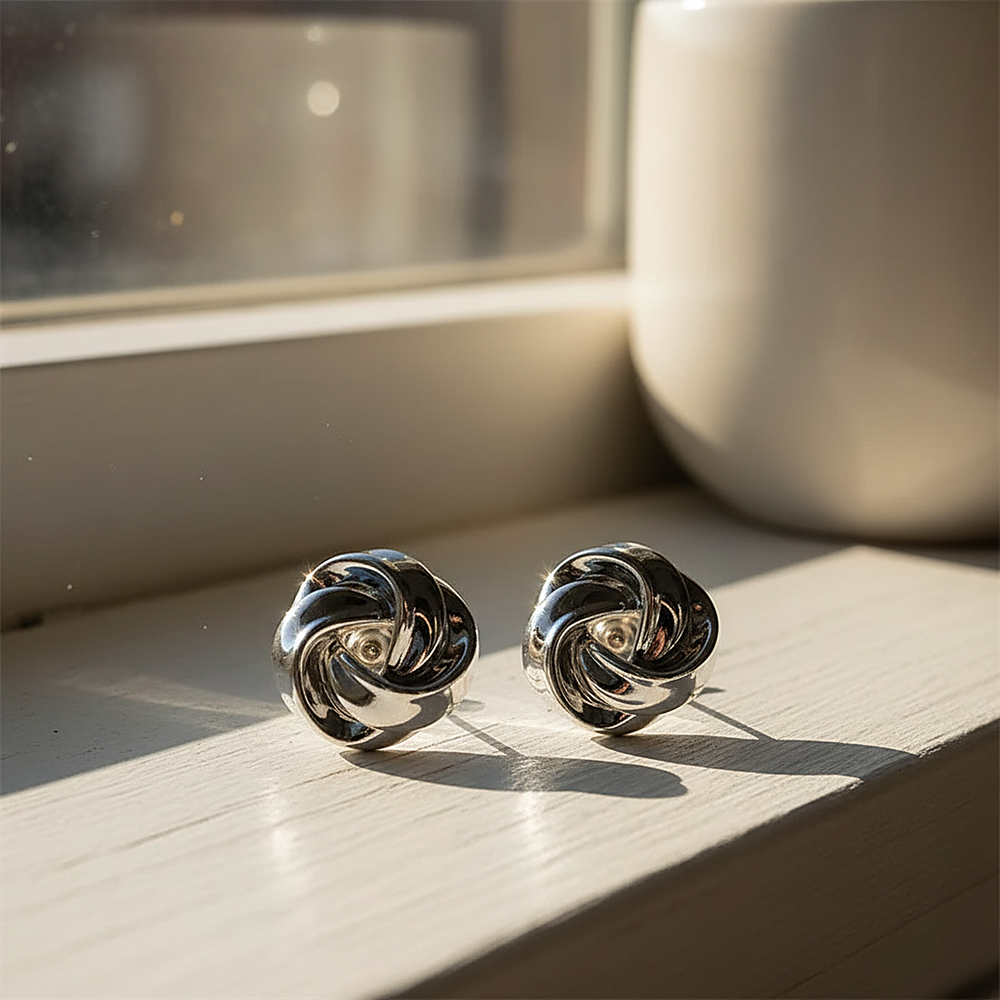 Nadia Silver Earrings
