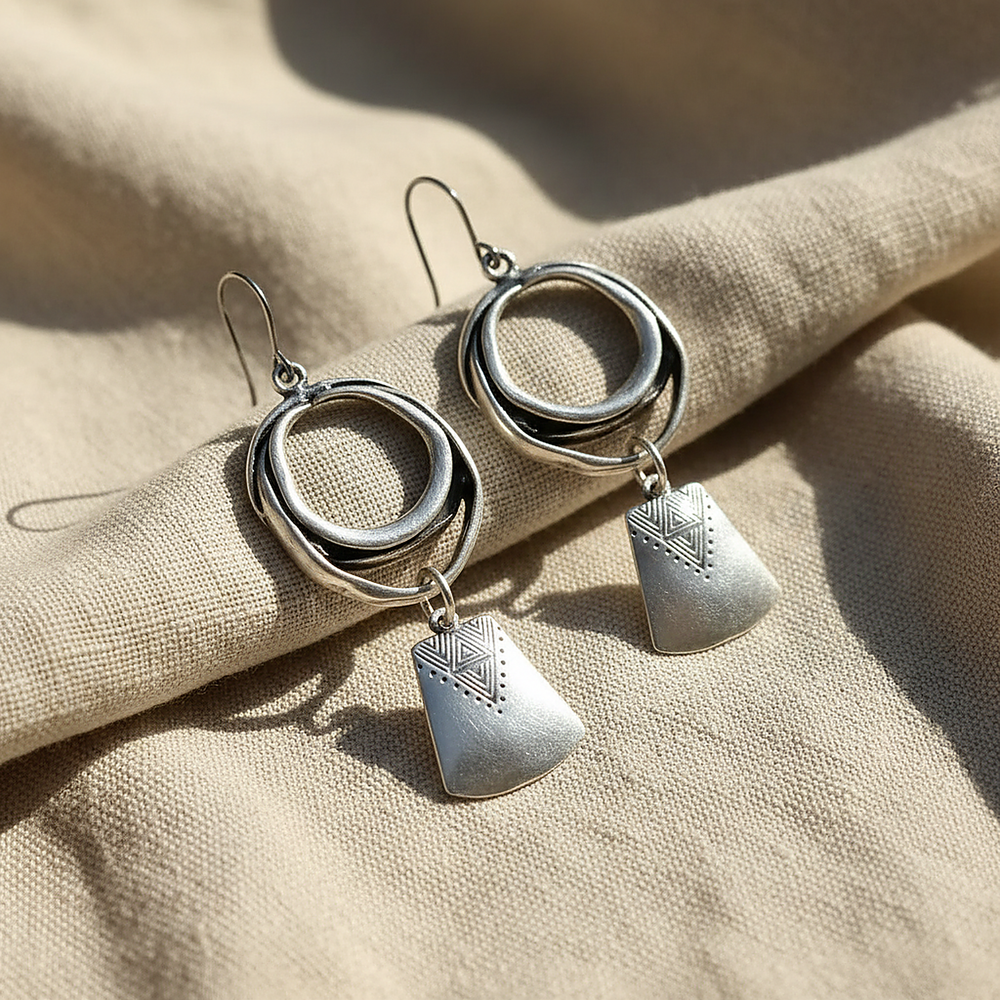 Hespera Silver Earrings