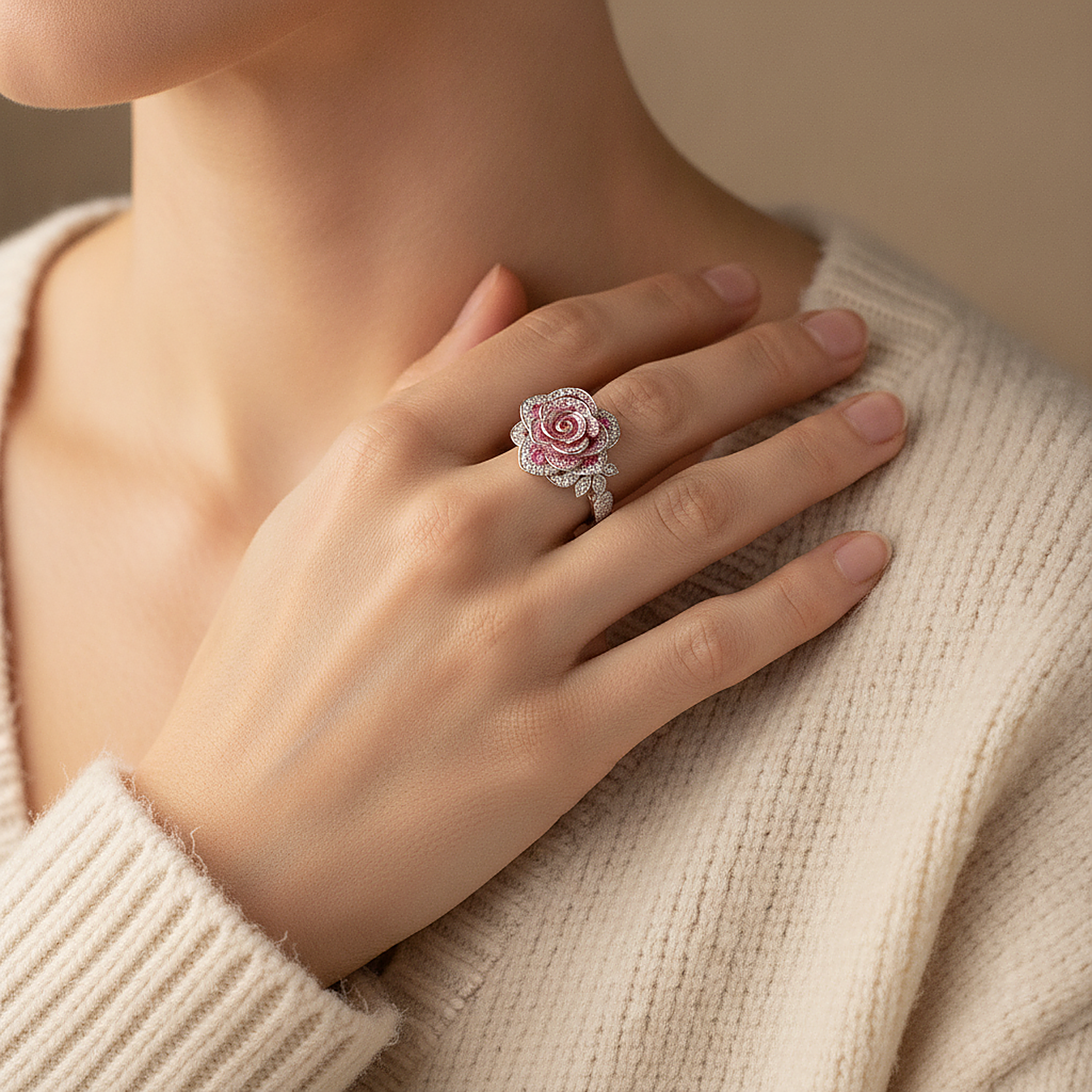 Quilla Silver Ring