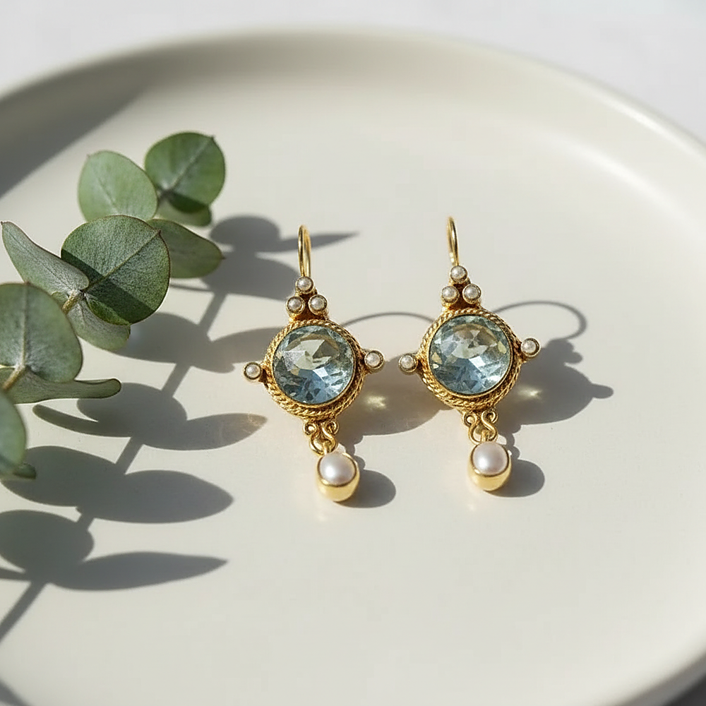 Leocadia Pearl Earrings