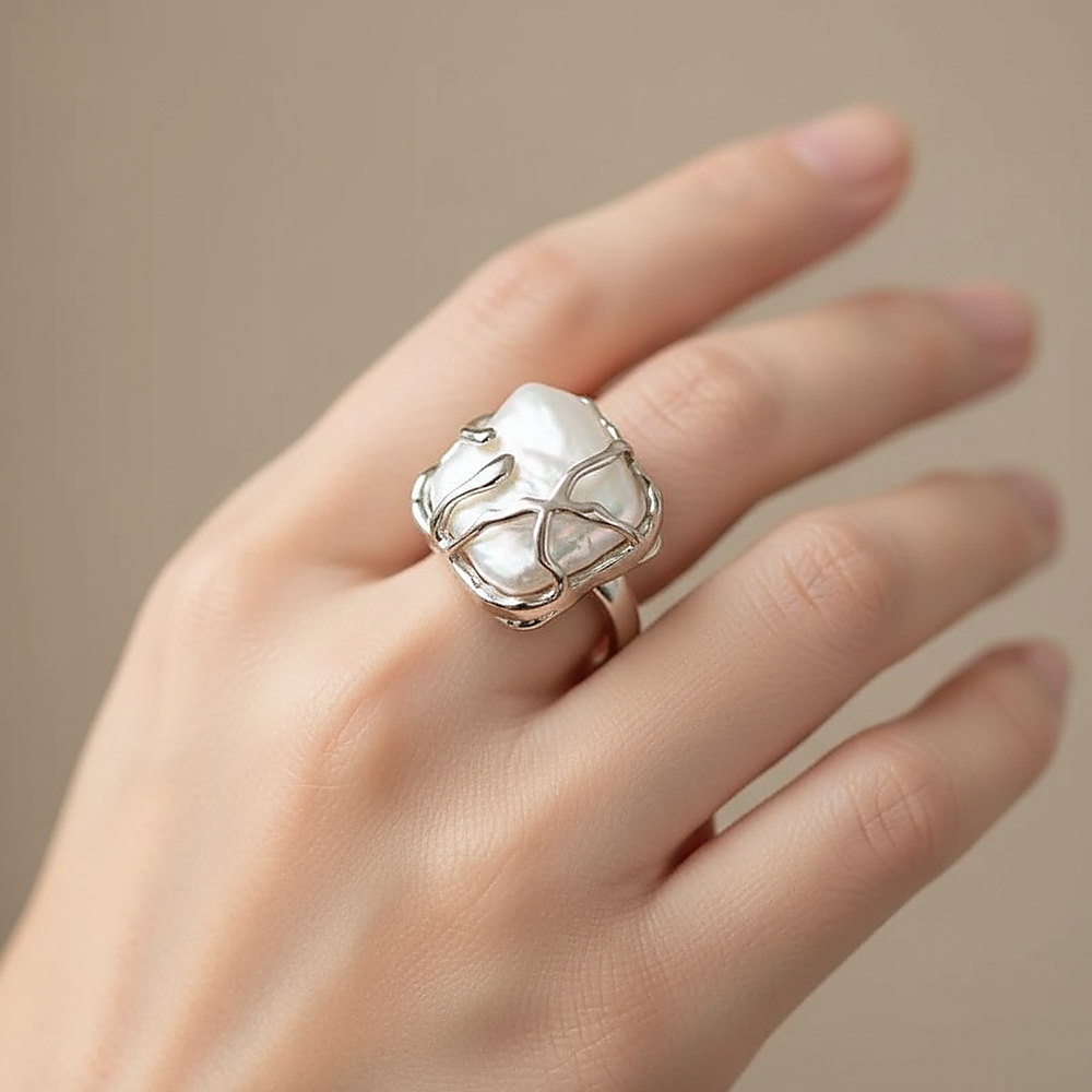 Yvaine Pearl Ring