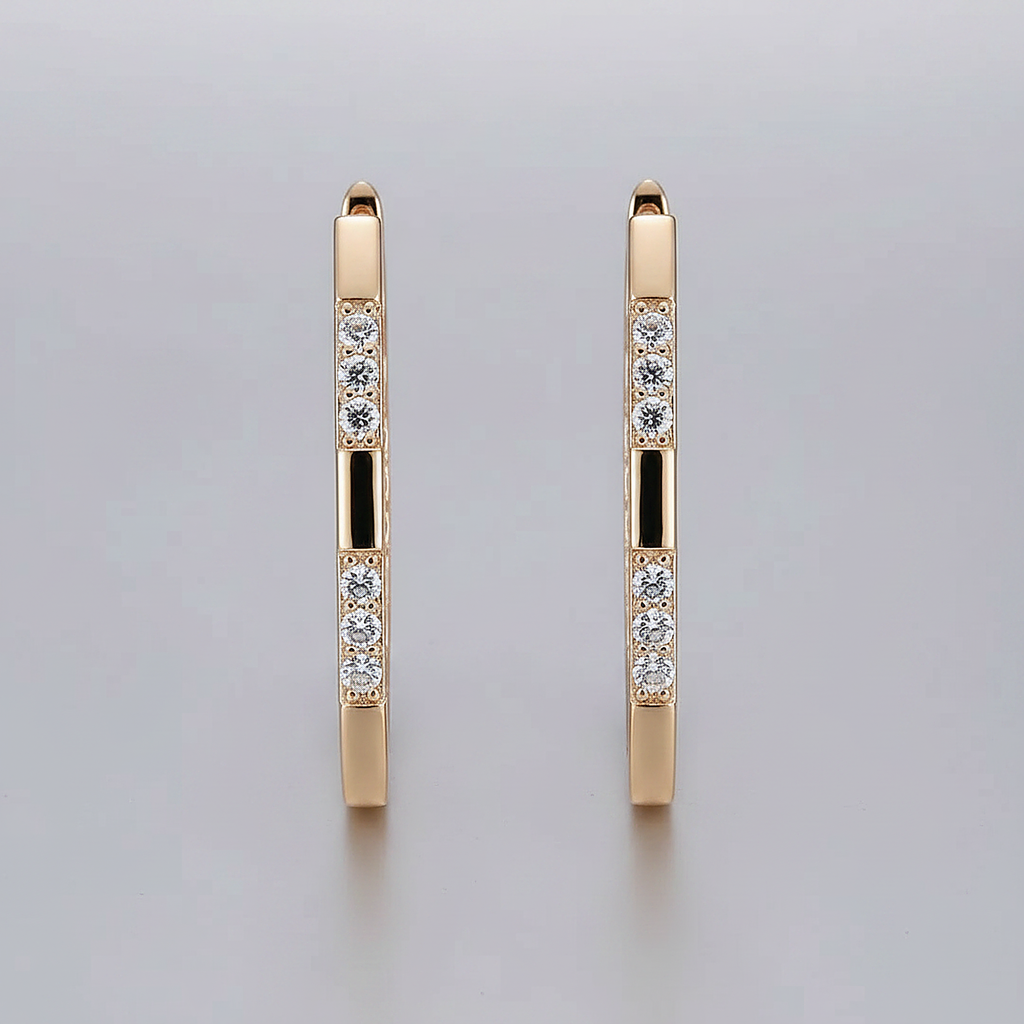 Tamsin Zirconia Earrings