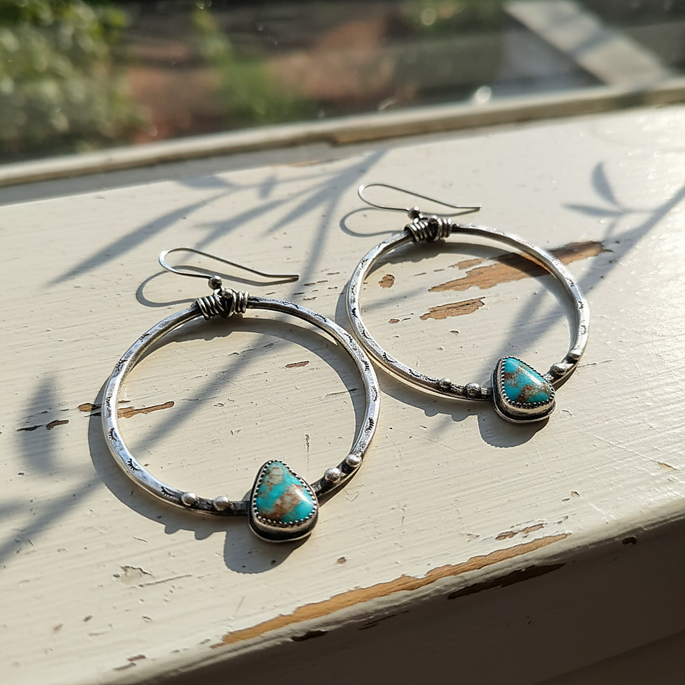 Petra Turquoise Earrings