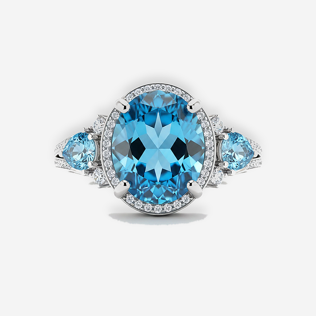 Halcyon Crystal Ring