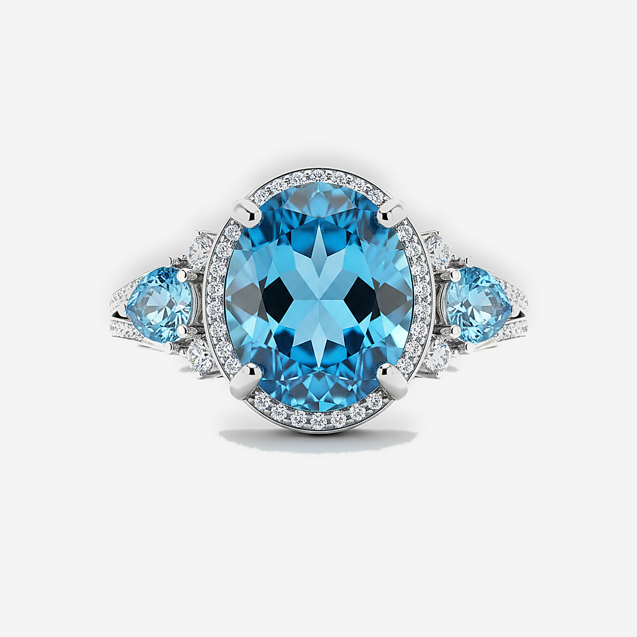 Halcyon Crystal Ring