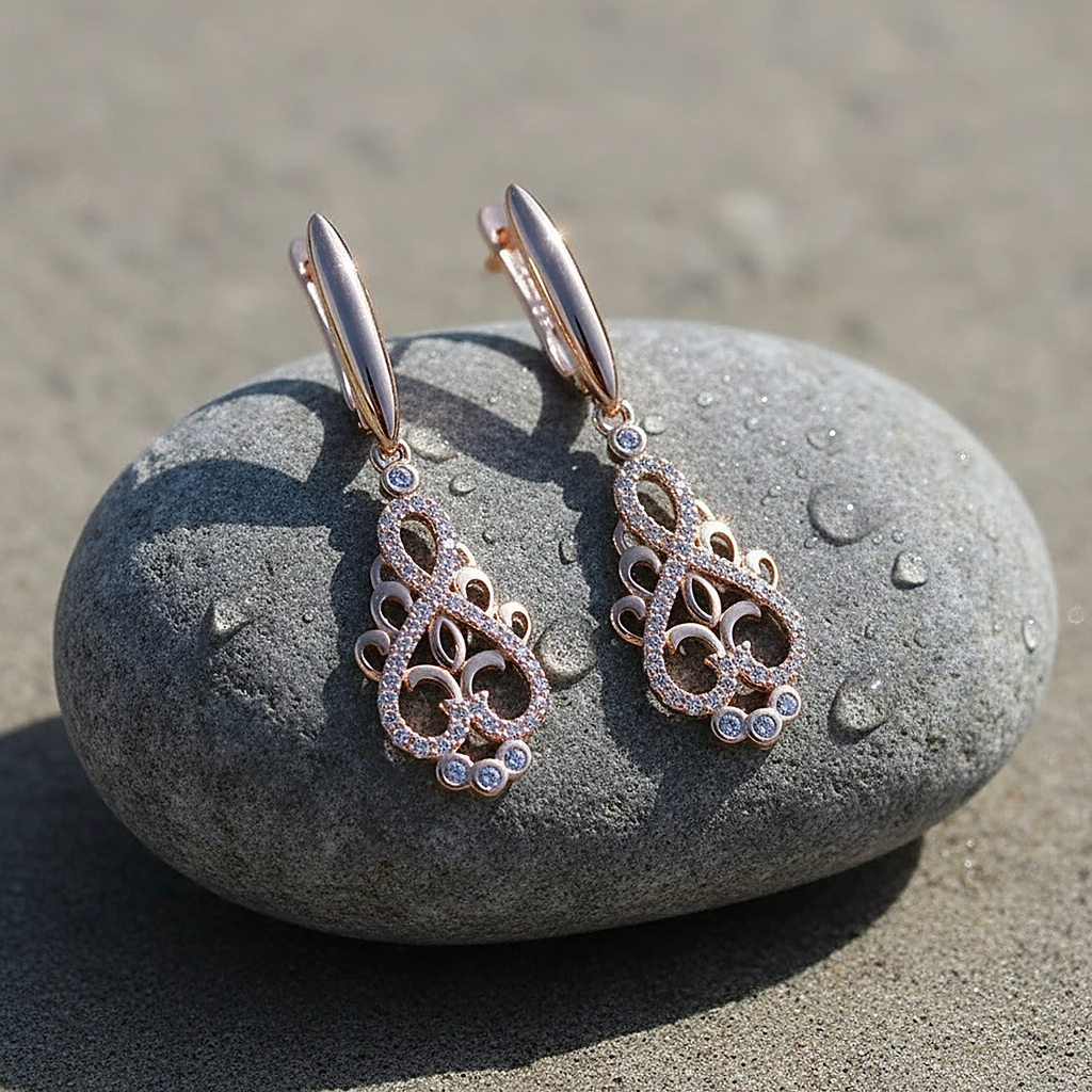 Romy Zirconia Earrings