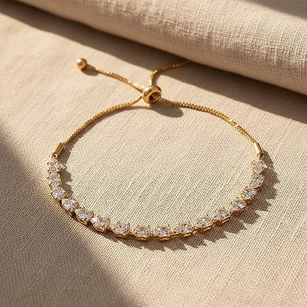 Vionnet Zirconia Bracelet