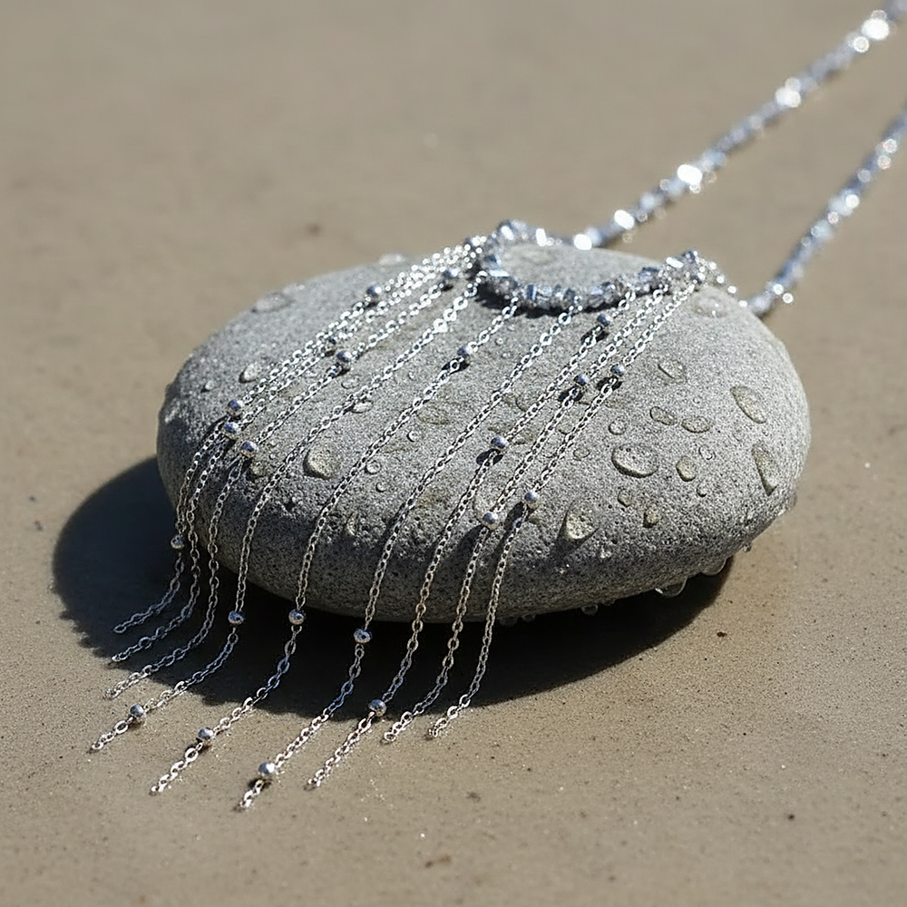 Verena Silver Necklace