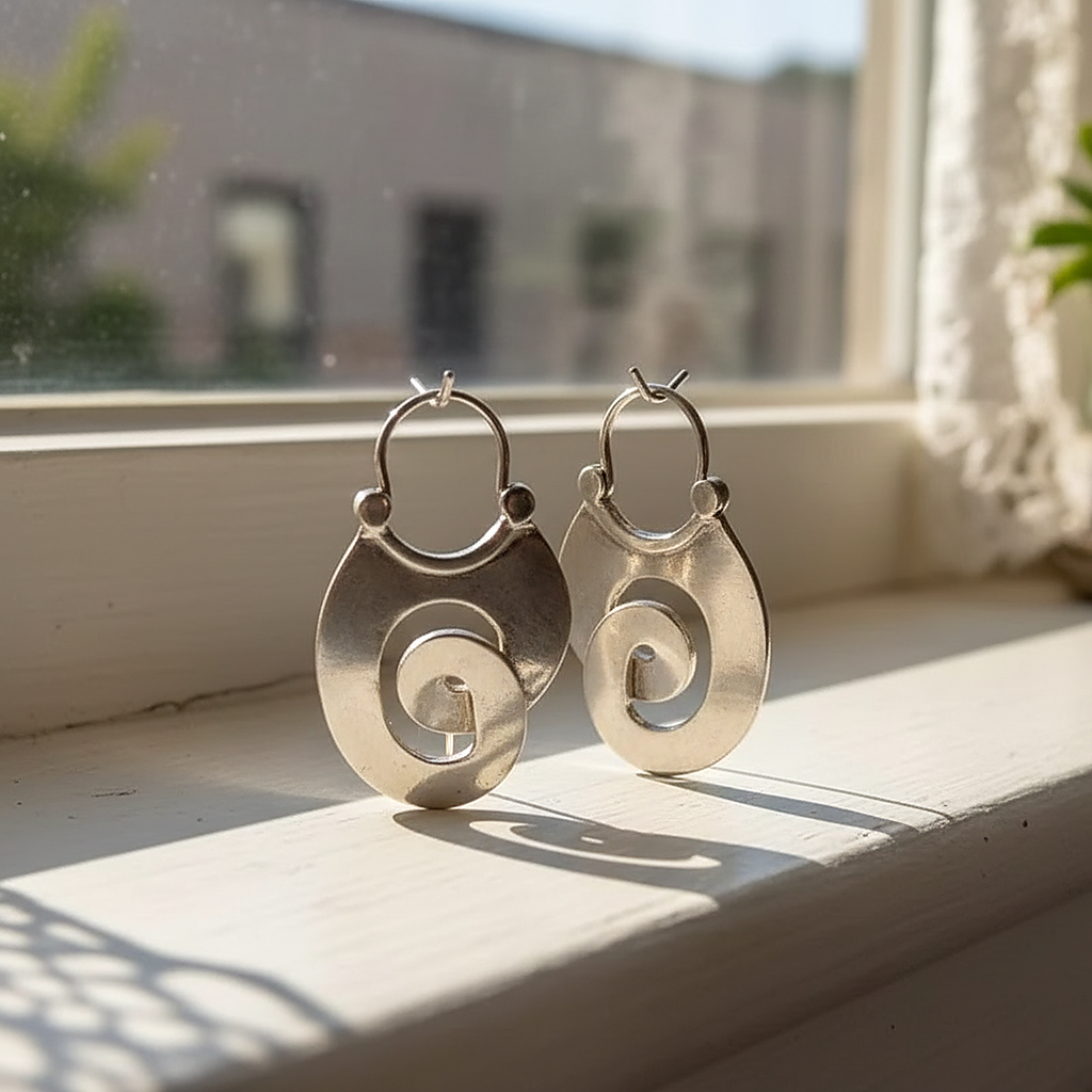 Ilaria Silver Earrings
