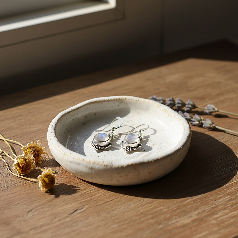 Juliette Moonstone Earrings