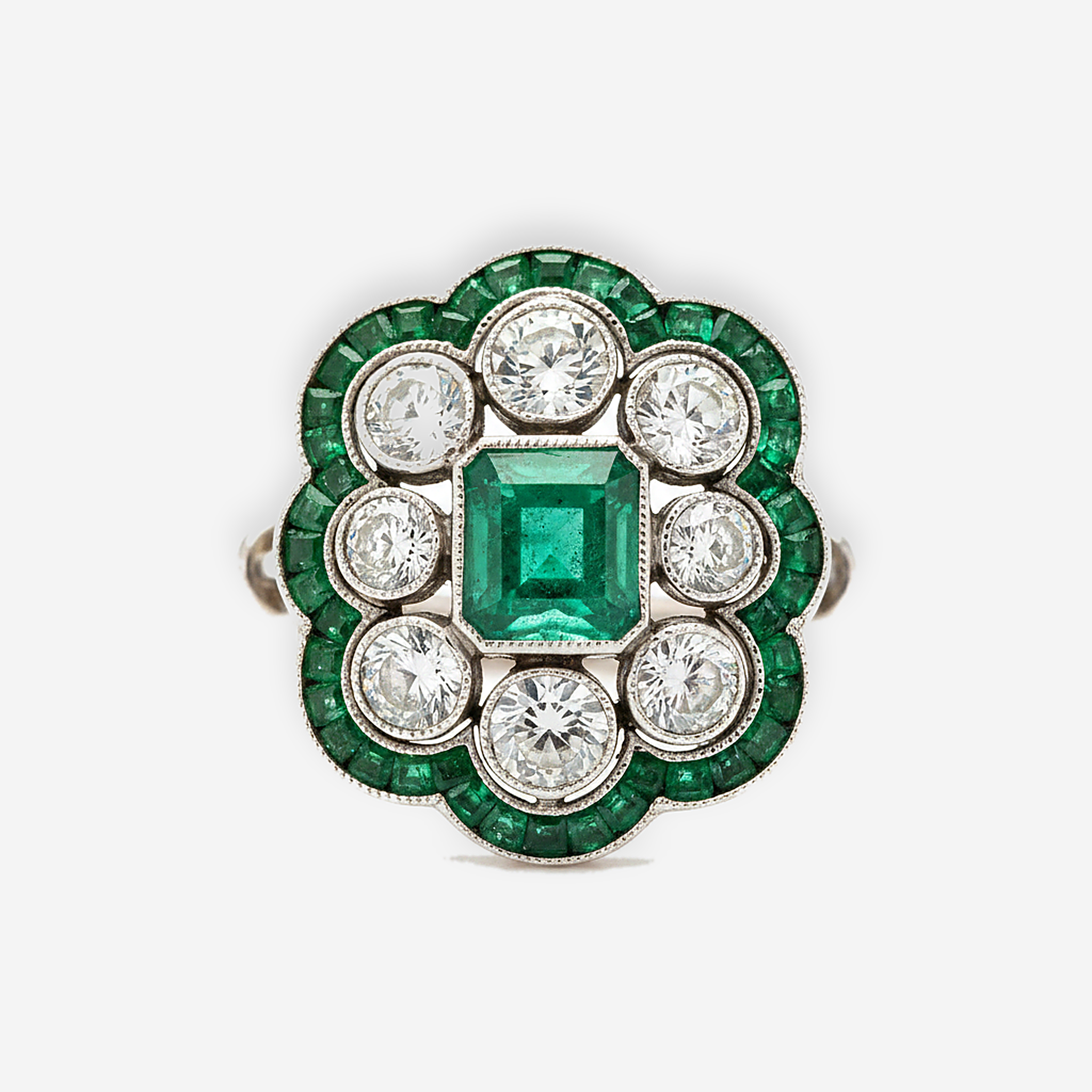 Aurore Emerald Ring
