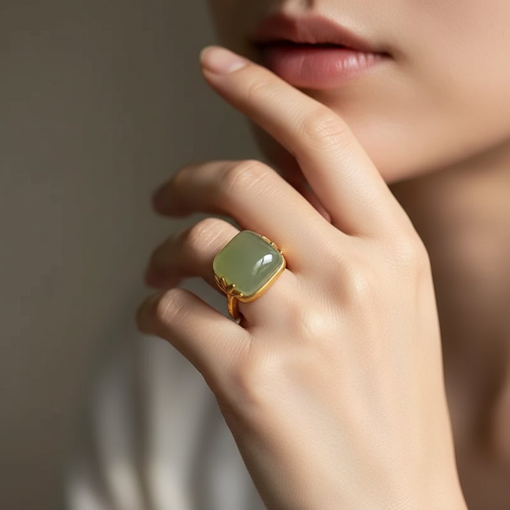 Halcyon Jade Ring
