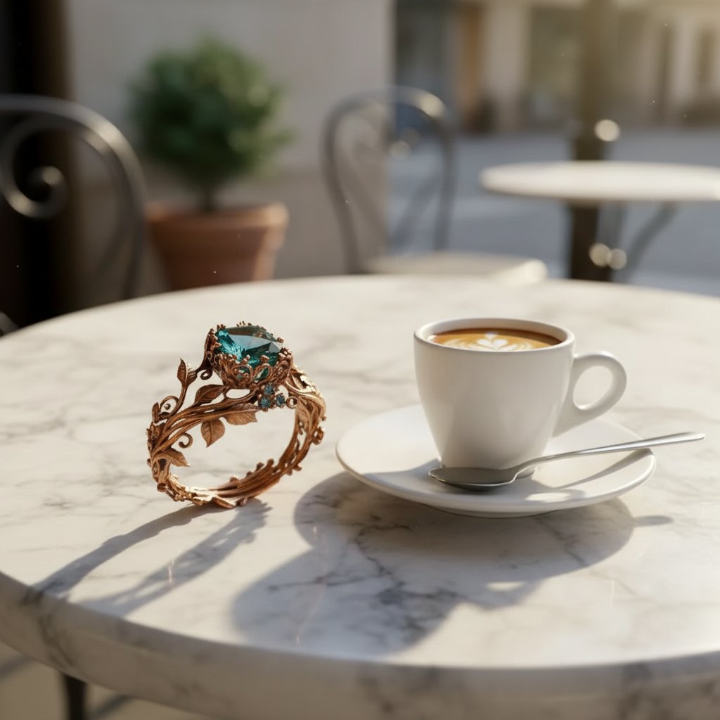 Quilla Crystal Ring