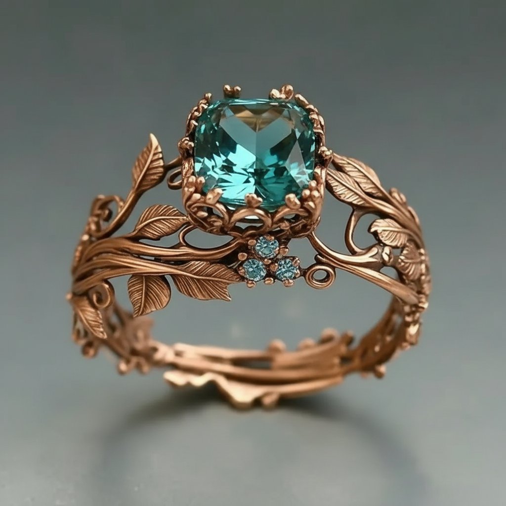 Quilla Crystal Ring