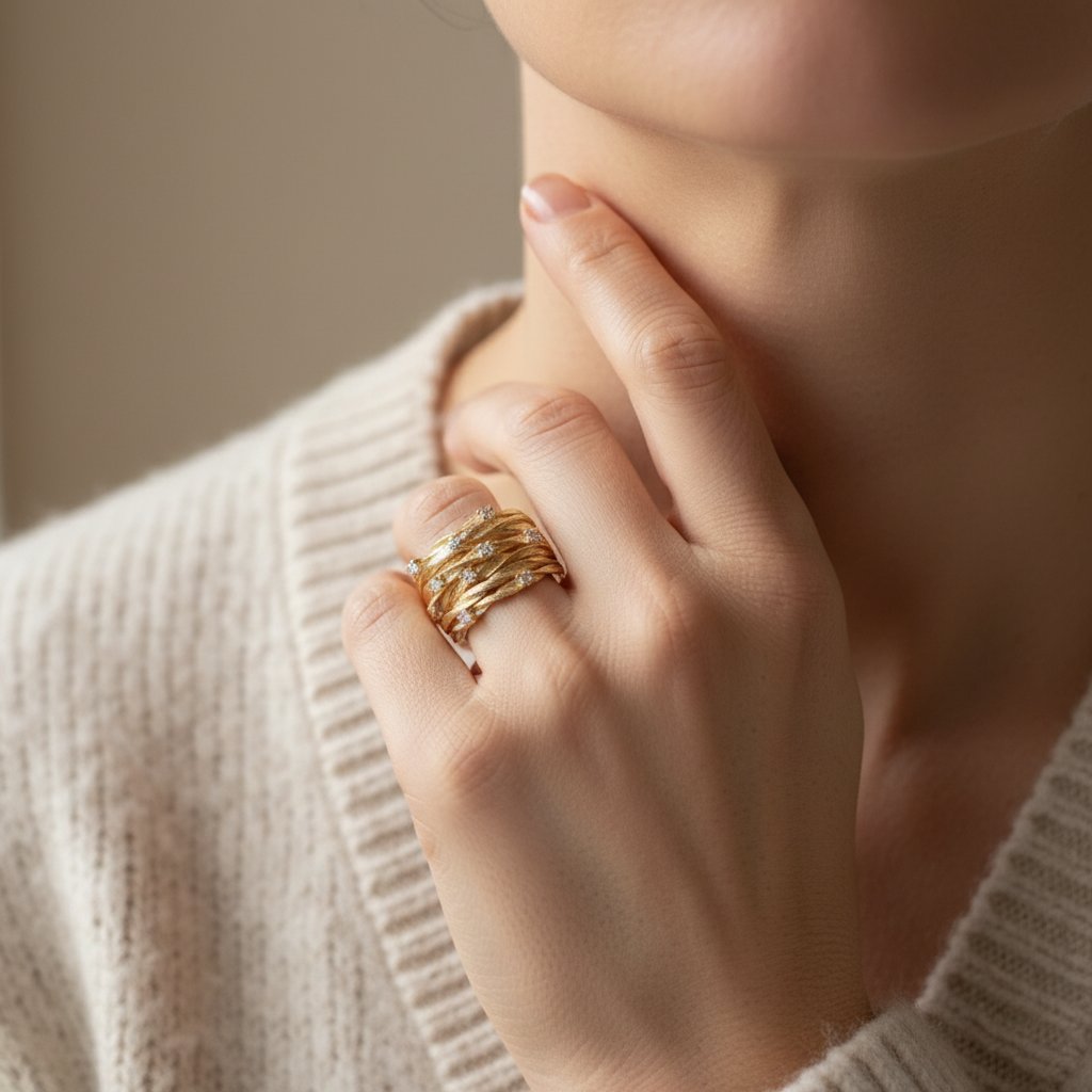 Yvaine Gold Ring