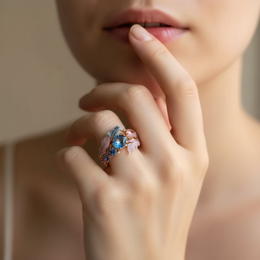 Vesper Crystal Ring