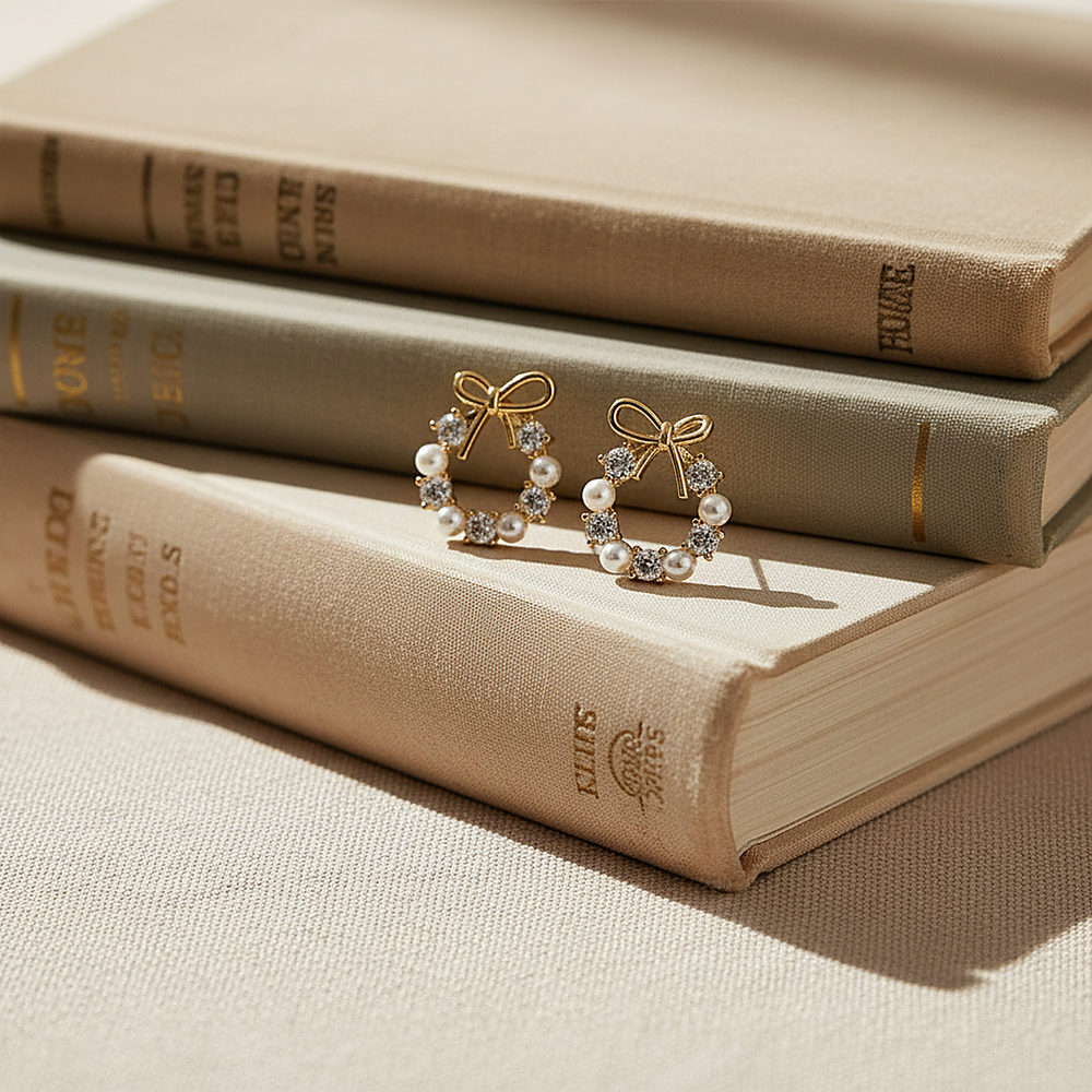 Marguerite Pearl Earrings