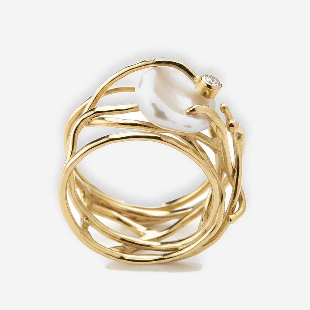 Adeline Pearl Ring