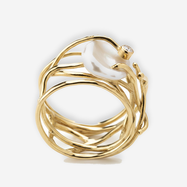 Adeline Pearl Ring