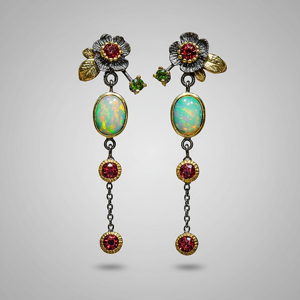 Ysolde Opal Earrings