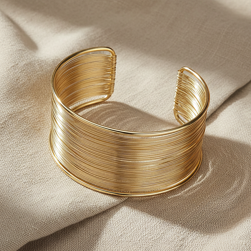 Perle Gold Cuff