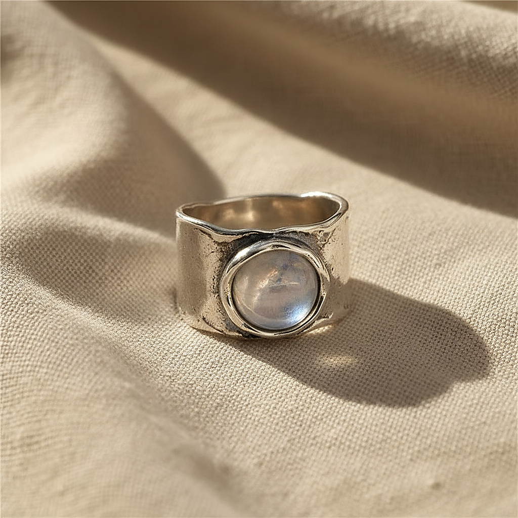 Thessaly Moonstone Ring