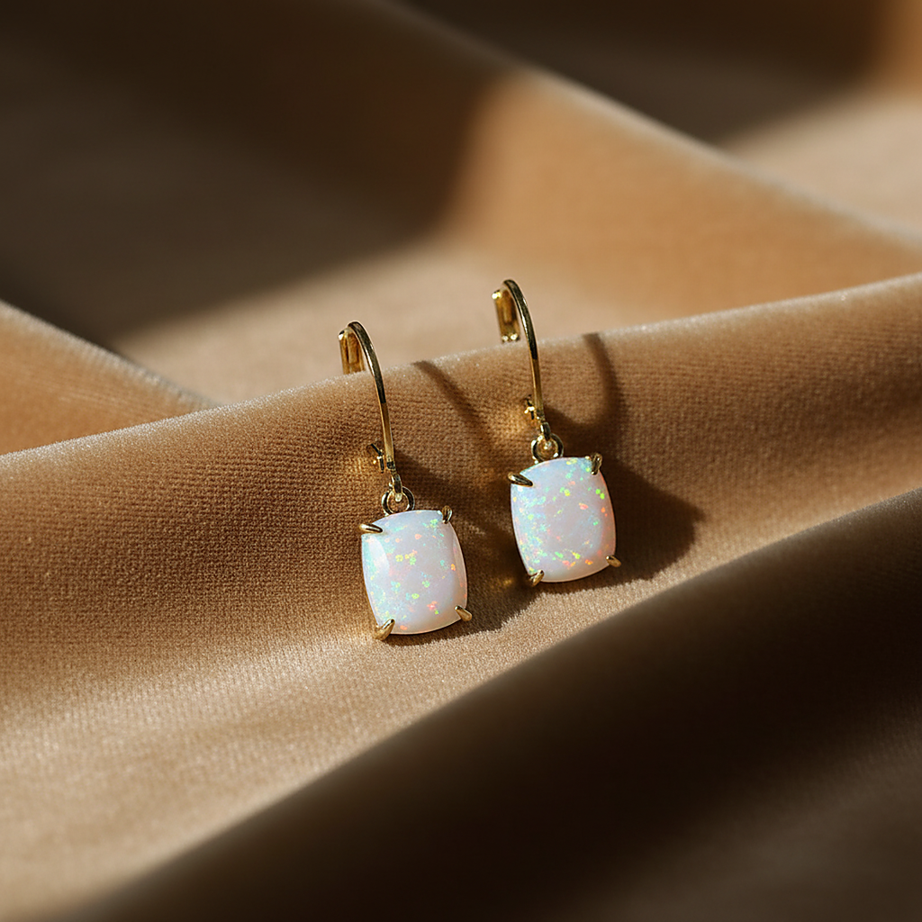 Lourdes Opal Earrings