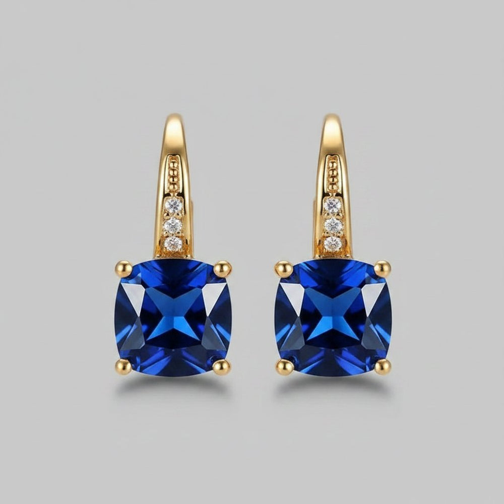 Aurelie Sapphire Earrings