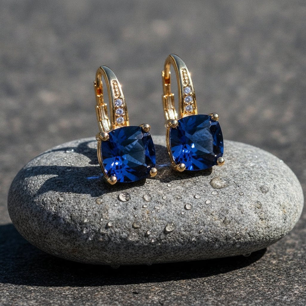 Aurelie Sapphire Earrings