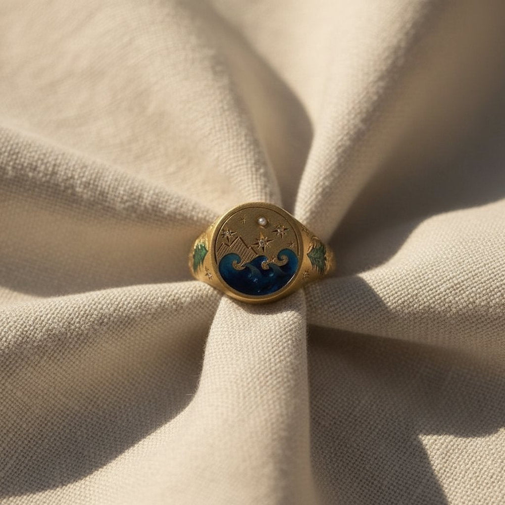 Fleur Gold Ring