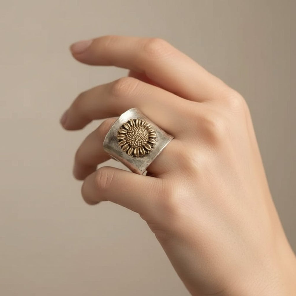 Camille Silver Ring