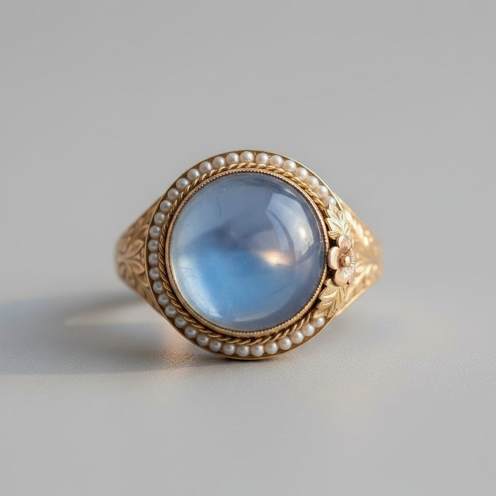 Mirabelle Moonstone Ring